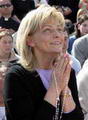 Mirjana during her annual Apparition, 2005